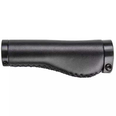 Ergo-Schraubgriff >Cloud Buff Fix<, 138 mm, schwarze Lederop