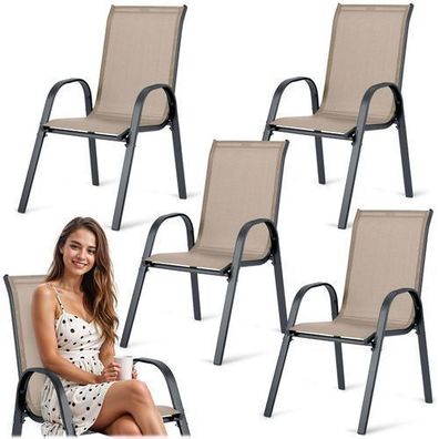 Sofotel SO-980 Textil-Gartenstühle, 4er-Set