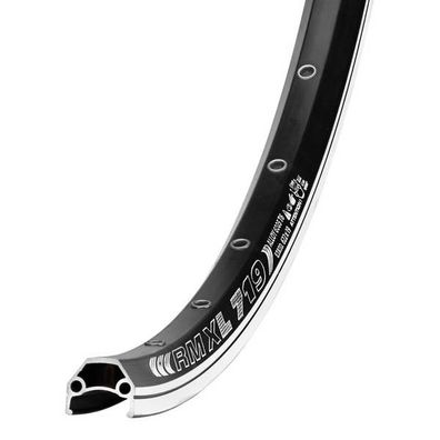 Alu-Felge "DRAGON L-719", 28", 36 Loch, schwarz, AV, mit Ein