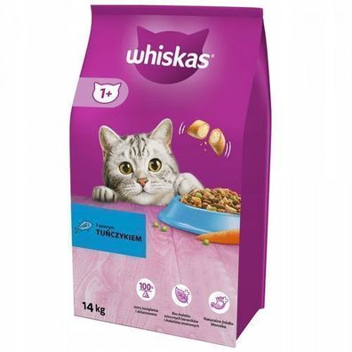 Trockenfutter Thunfisch mit Gemüse Whiskas 14 kg
