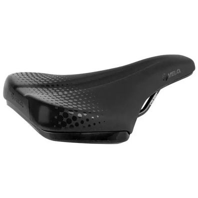 E-Bike Sattel, VELO-FIT, Größe: M, 255 x 149 mm, schwarz, au
