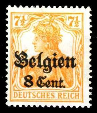 BES 1WK LP Belgien Nr 13aI ungebraucht X1DC386