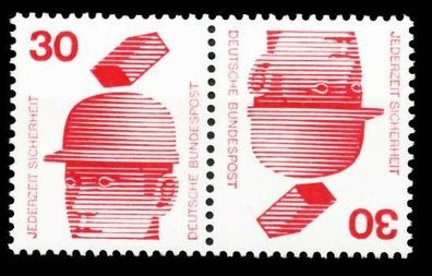 BRD BUND Zusammendruck Nr K11 postfrisch WAAGR PAAR S9F9FDE