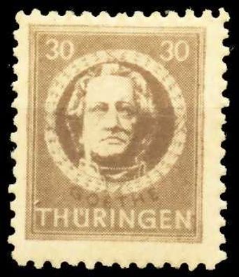 SBZ Thüringen Nr 99AXap1 postfrisch X6731F6