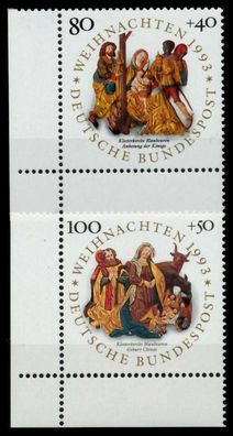 BRD 1993 Nr 1707-1708 postfrisch ECKE-ULI X77609E