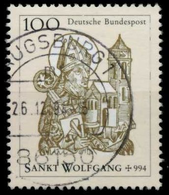 BRD 1994 Nr 1762 zentrisch gestempelt X78FDEA