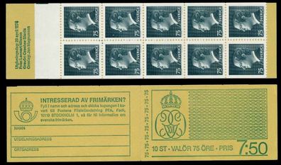 Schweden Markenheftchen Nr MH-850 postfrisch MH X87AE92