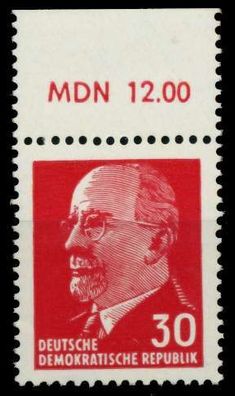 DDR DS WALTER Ulbricht Nr 935XxI OR2 postfrisch ORA X8D7B3A