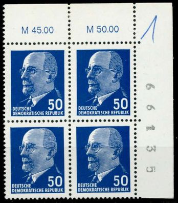 DDR DS WALTER Ulbricht Nr 937bXyII+I Typenpaar X8D7BB2