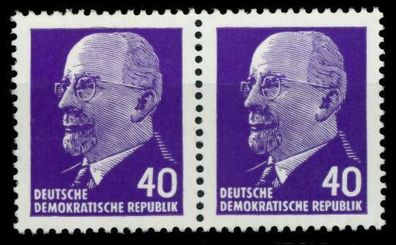 DDR DS WALTER Ulbricht Nr 936I postfrisch WAAGR PAAR X8E6E86