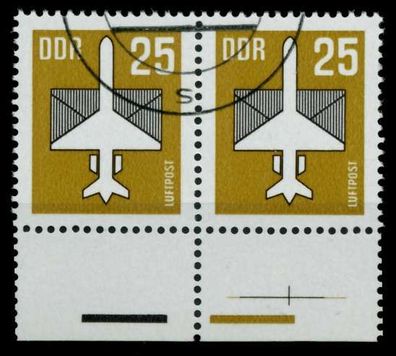 DDR DS Luftpost Nr 3129w gestempelt WAAGR PAAR URA X958E46