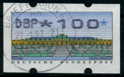 BRD ATM 1993 Nr 2-2.1-0100Rw gestempelt X96DF32