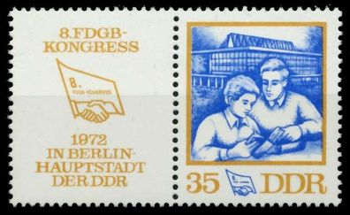DDR Zusammendruck Nr WZd264 postfrisch 3ER STR X98607E