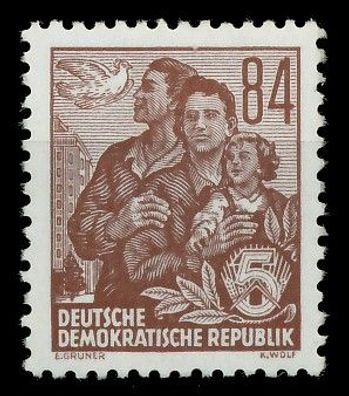 DDR DS 5-JAHRPLAN Nr 422xXI postfrisch X7BACF6