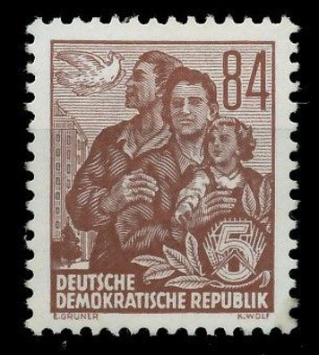 DDR DS 5-JAHRPLAN Nr 422xXII ungebraucht X7BAD2A