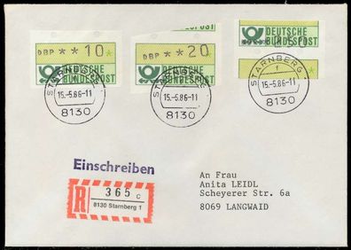 BRD ATM1-250 BRIEF MIF Starnberger Springer X7E428A