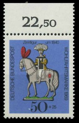 BRD 1969 Nr 607 postfrisch ORA X7F34A2