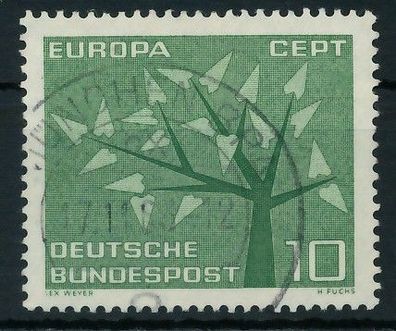 BRD BUND 1962 Nr 383 gestempelt X7F79EA