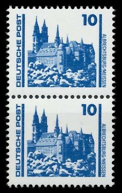 DDR DS Bauwerke Denkmäler Nr 3344 postfrisch SENKR PAAR SA9CD1A