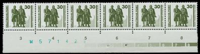 DDR DS Bauwerke Denkmäler Nr 3345 postfrisch 6er-BLOCK X020C82
