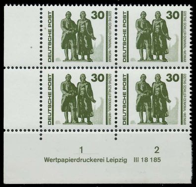 DDR DS Bauwerke Denkmäler Nr 3345 DV postfrisch WAAGR P X025BFE