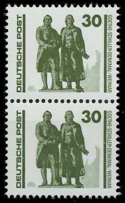 DDR DS Bauwerke Denkmäler Nr 3345 postfrisch SENKR PAAR SA9CE06