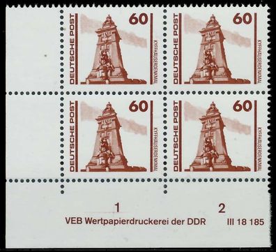 DDR DS Bauwerke Denkmäler Nr 3347 DV postfrisch WAAGR P X025D86