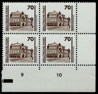 DDR DS Bauwerke Denkmäler Nr 3348III + 3348 postfrisch X025E86