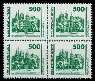 DDR DS Bauwerke Denkmäler Nr 3352 postfrisch Viererbloc X0261AA