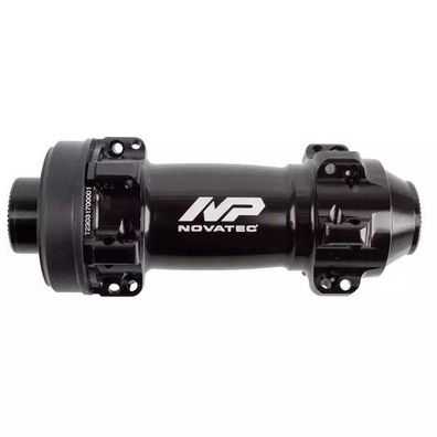 Scheibenbremsvorderradnabe, schwarz, Novatec, "Straight Pull