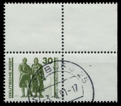 DDR DS Bauwerke Denkmäler Nr 3345 gestempelt ECKE-ORE X05164E