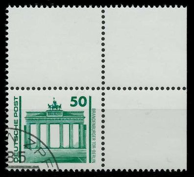 DDR DS Bauwerke Denkmäler Nr 3346 gestempelt ECKE-ORE X051652