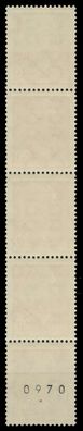 DDR DS WALTER Ulbricht Nr 848XxIR postfrisch 5ER STR X1D7C22