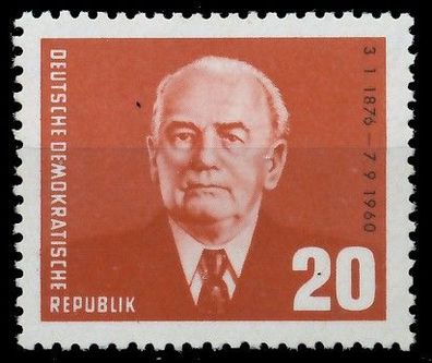 DDR DS Wilhelm PIECK Nr 807 postfrisch SBBF052