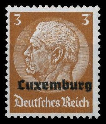 BES. 2WK Luxemburg Nr 1 postfrisch XB50CBA
