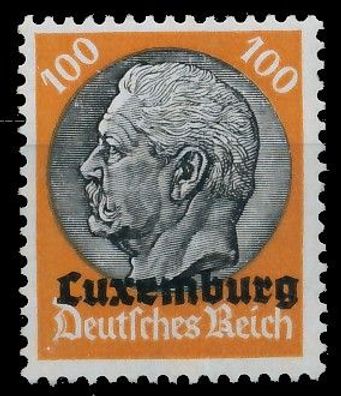 BES. 2WK Luxemburg Nr 16 postfrisch XB50CF2