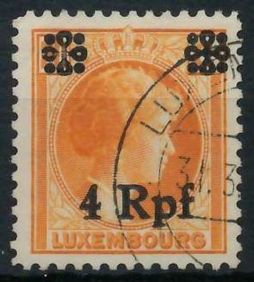 BES. 2WK Luxemburg Nr 18 gestempelt XB50D86