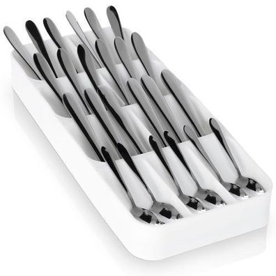 Besteckschubladeneinsatz, weiß, 39 x 17 cm