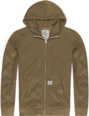 Vintage Industries Sweatjacke Cruz Hooded Sweatshirt Sand