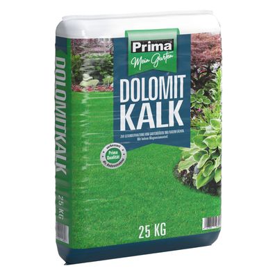 Prima Dolomitkalk 25kg - pH-Wert optimieren & Pflanzen ideal mit Nährsto