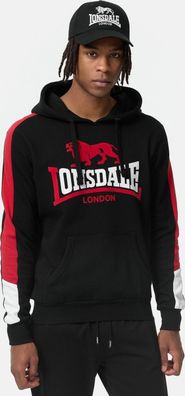 Lonsdale Hoodie Langwell Kapuzensweatshirt normale Passform