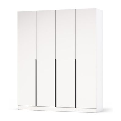 Kleiderschrank FINN 200 x 240 cm 4 Türen mit SoftClose Drehtürenschrank Modern