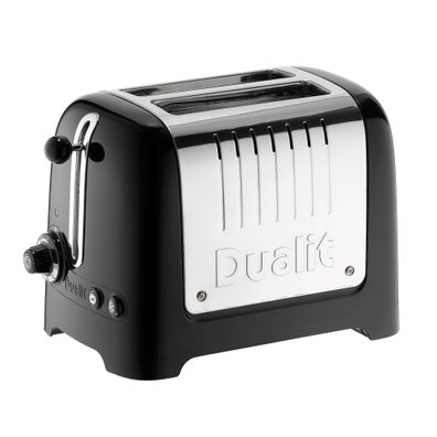 DUALIT | 2 + 1 Combi Toaster, LITE, schwarz, 2 Scheib