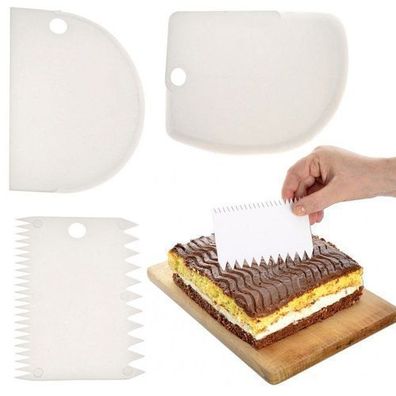 Konditorei-Spatel 12 cm 3 Stück