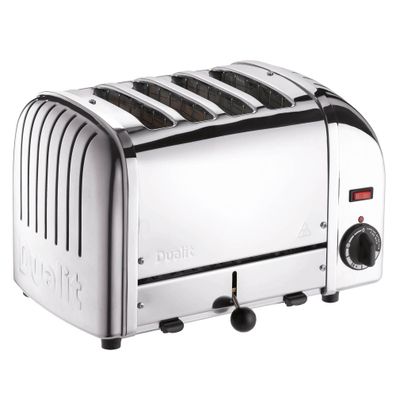DUALIT | Toaster, VARIO, poliert, 4 Scheiben
