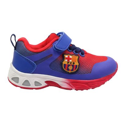 FC Barcelona Kinder Sneaker mit Licht Sportliche Schuhe für Schule Freizeit und