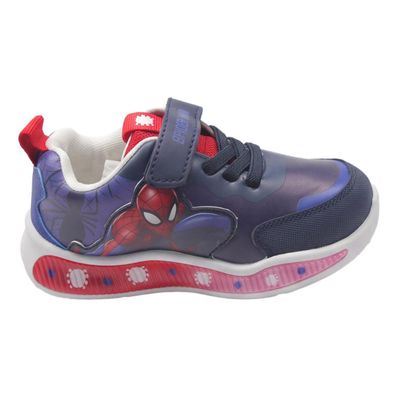 Marvel Spiderman Kinder Sneaker mit Licht Sportliche Schuhe für Schule Freizeit