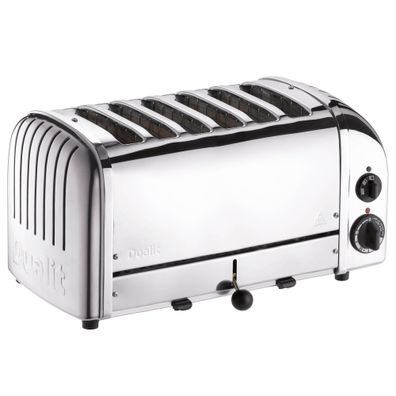 DUALIT | Toaster, Classic, edelstahl, 6 Scheiben