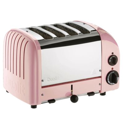 DUALIT | Toaster, NEWGEN, rosa, 4 Scheiben