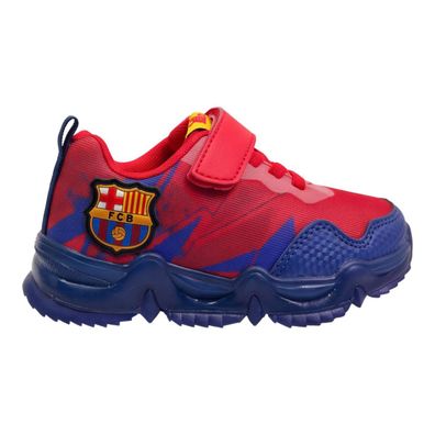 FC Barcelona Kinder Sneaker mit Licht Sportliche Schuhe für Schule Freizeit und